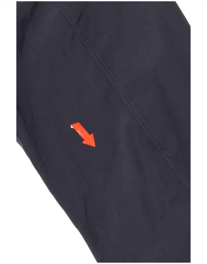 Geox Dame Windbreaker Jacket UK 16 Large Navy Blue Polyester