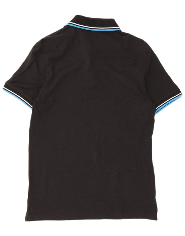 Diadora Herren Poloshirt Small Schwarz