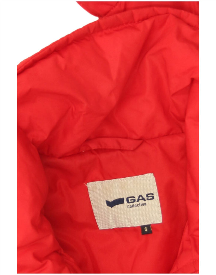 Gas Womens Padded Jacket UK 10 Small Red