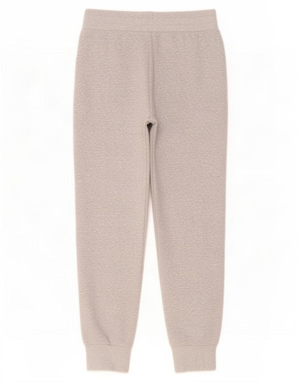 Puma Womens Tracksuit Trousers Joggers UK 10 Small Grey Flecked Cotton
