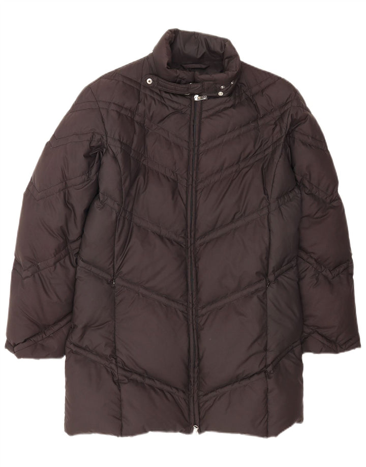Ciesse Piumini Damen Wattierter Mantel IT 44 Medium Schwarz Polyamid