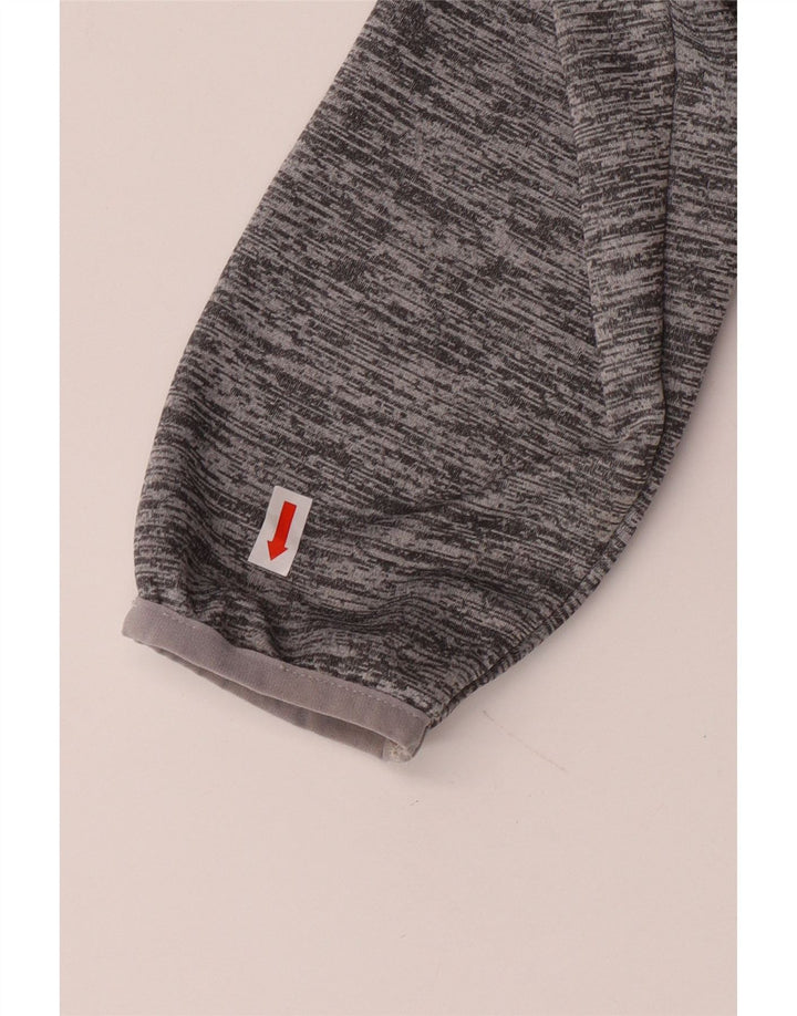 UNDER ARMOUR Mens Cold Gear Pullover Tracksuit Top Small Grey Flecked