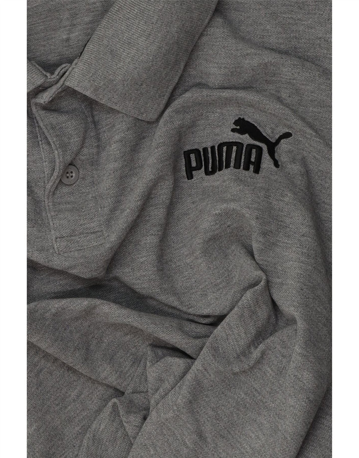 Puma herre poloshirt XL Grå