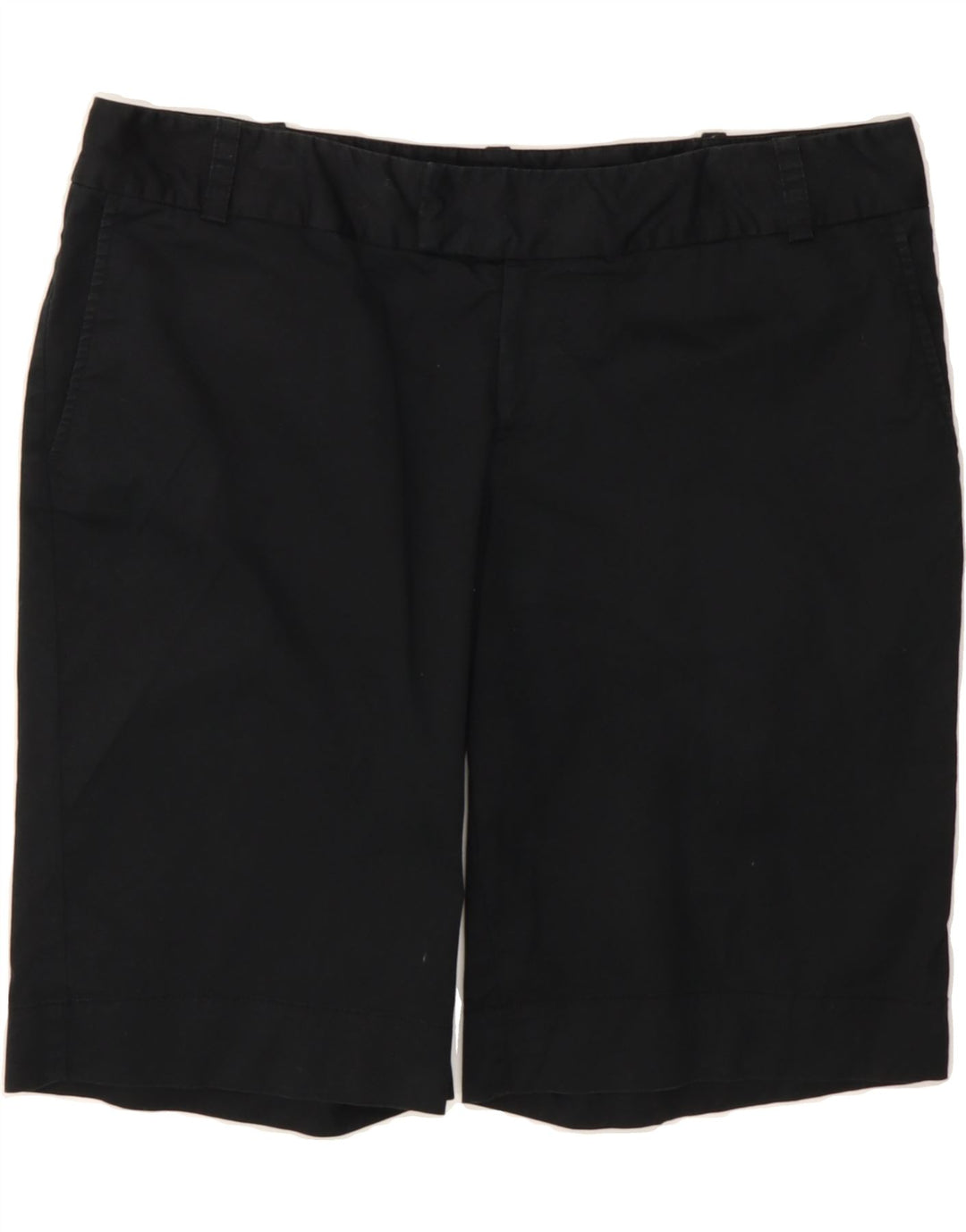 MOSSIMO Womens Stretch Bermuda Shorts W34 Large Black Vintage Mossimo and Second-Hand Mossimo from Messina Hembry 