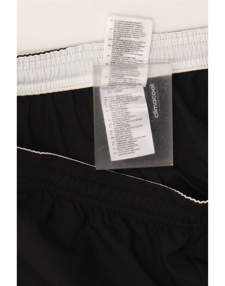 Adidas Womens Climacool Sports Shorts UK 12/14 Medium Black Polyester