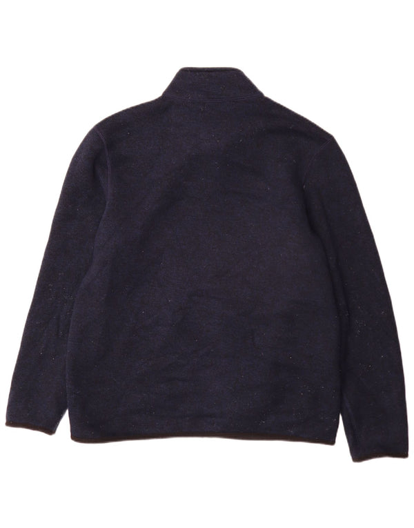 Marks & Spencer Veste de survêtement pour homme en polyester bleu marine Taille L