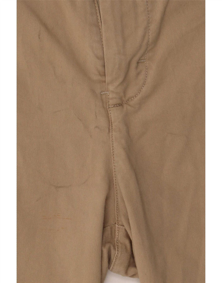 Calvin Klein Mens Chino Shorts W32 Medium Beige Cotton