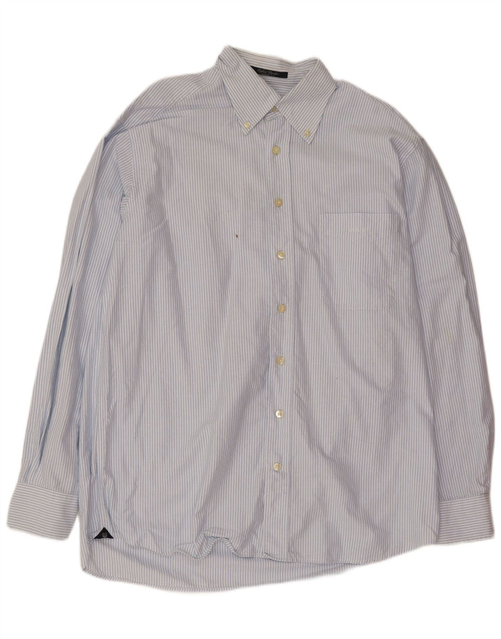 Gant Camicia Uomo Cotone Righe Grandi Blu
