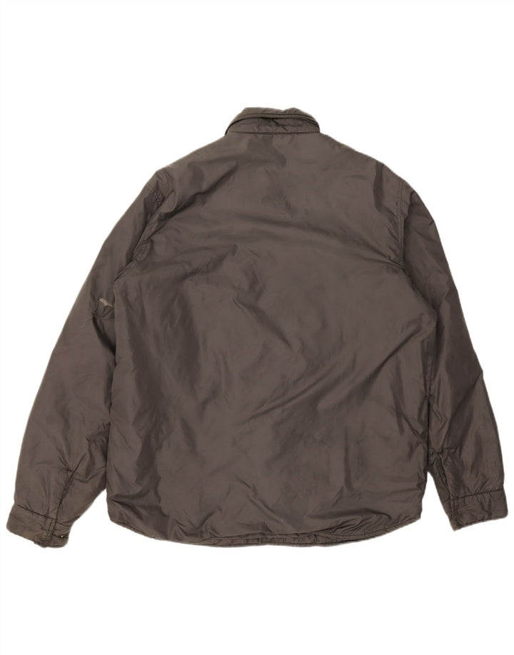 Aspesi Mens Utility Jacket UK 40 Large Grey Polyamide