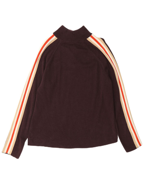 Gap Herre Regular Fit Zip Neck Jumper Sweater XL Bourgogne bomuld