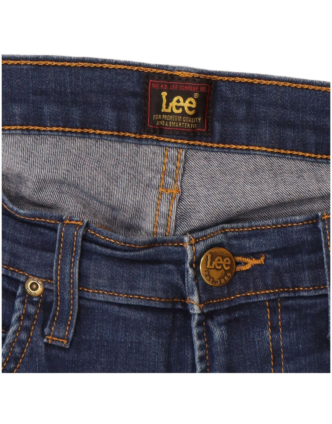 Jeans slim da donna Lee W30 L32 Blu