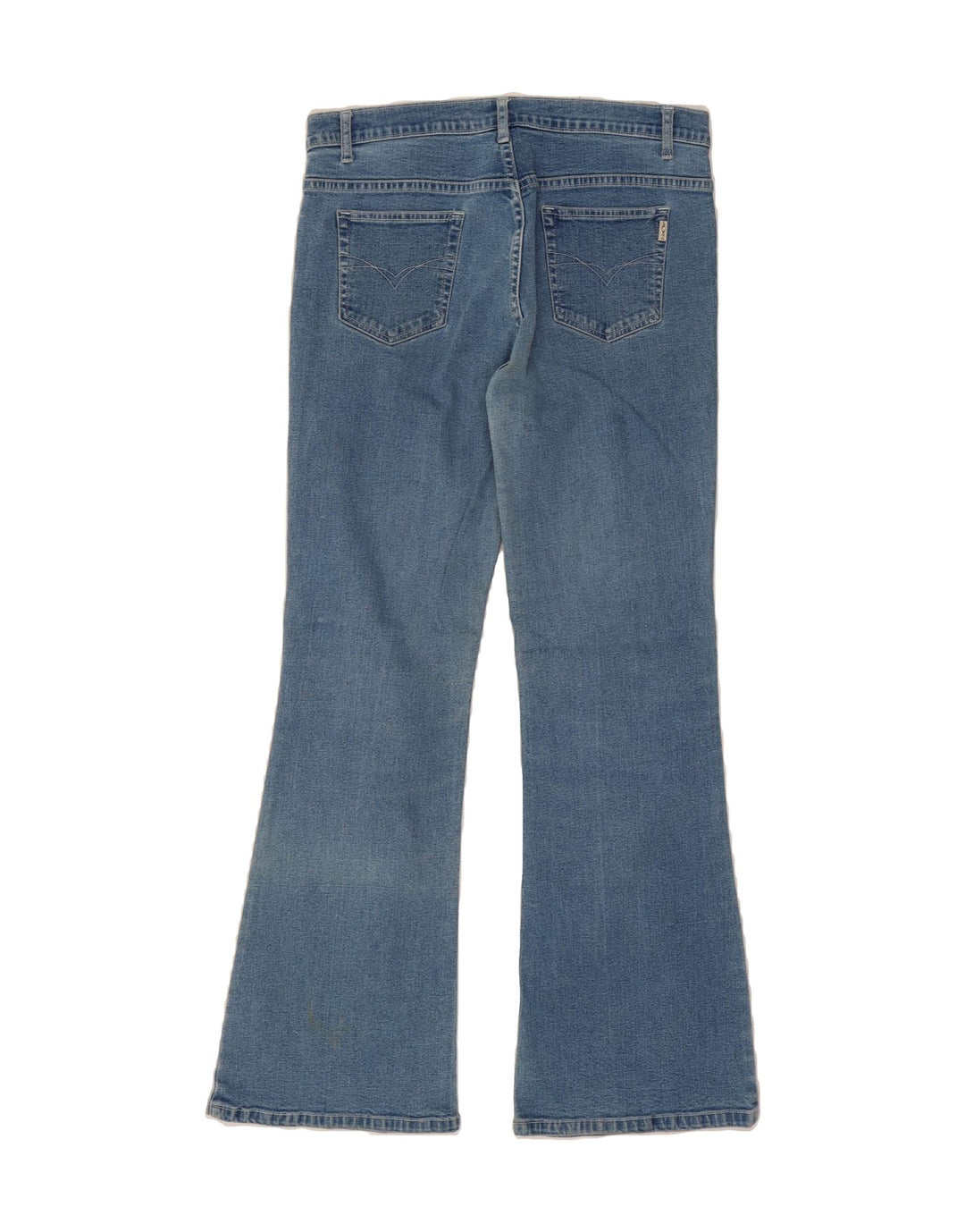 VINTAGE Womens Bootcut Jeans EU 38 Medium W34 L32 Blue Cotton Vintage Vintage and Second-Hand Vintage from Messina Hembry 