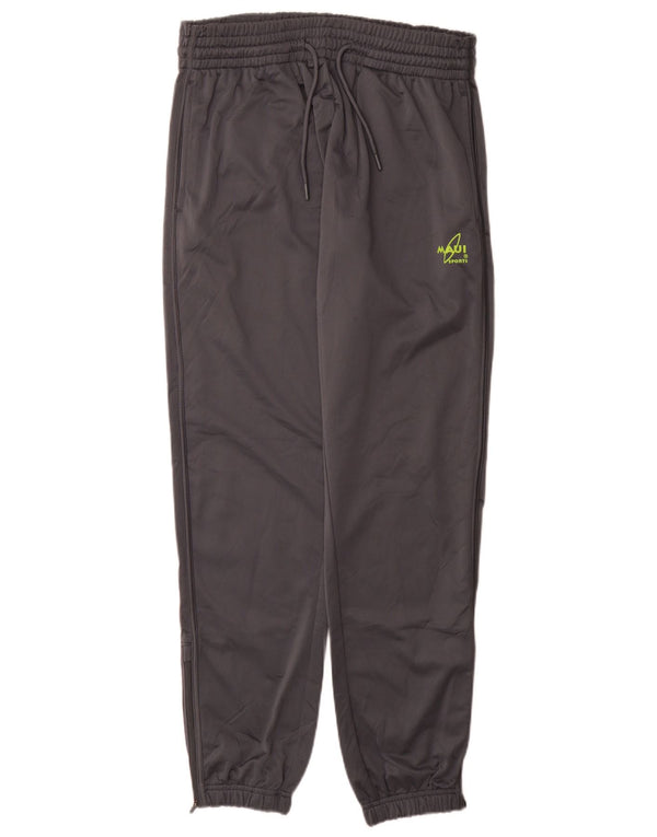 Maui and Sons Mens Tracksuit Trousers Joggers Medium Grey Polyester
