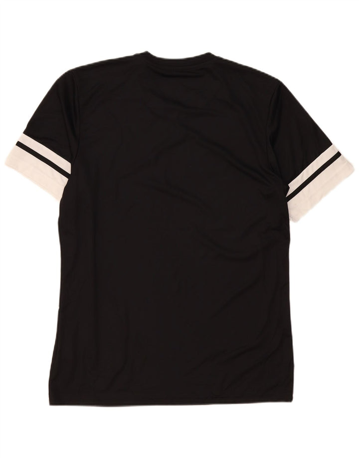 Adidas Mens Aeroready T-Shirt Top Medium Black Colourblock Polyester