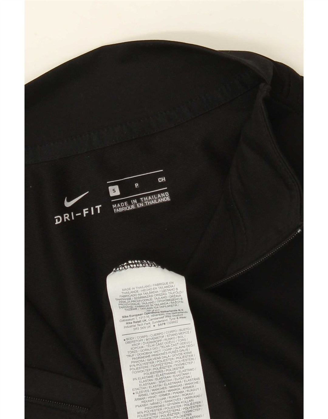 Nike Dri Fit Graphic Pullover Tuta da Uomo Top Small Nero Gessato