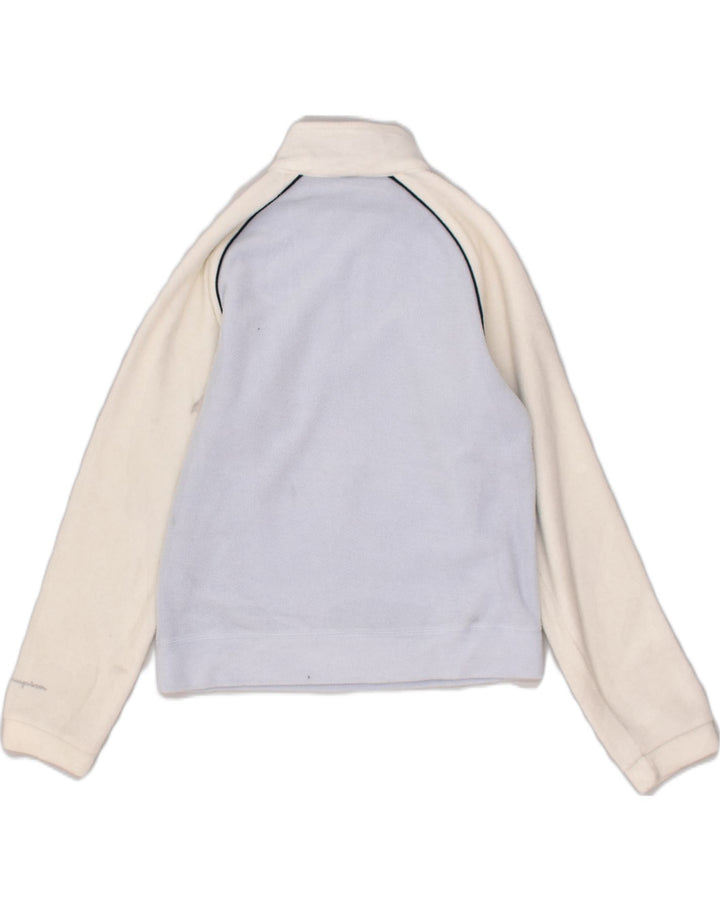 CHAMPION Boys Graphic Zip Neck Fleece Jumper 11-12 Years Purple | Vintage Champion | Thrift | Second-Hand Champion | Used Clothing | Messina Hembry 