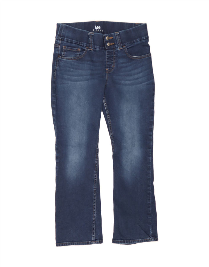 LEE Womens Riders Bootcut Jeans US 8 Medium W30 L27 Navy Blue Cotton Vintage Lee and Second-Hand Lee from Messina Hembry 