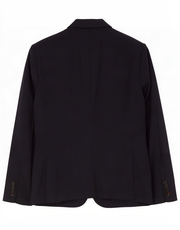 Blazer pentru bărbați Zara cu 2 nasturi EU 56 XL Poliester bleumarin