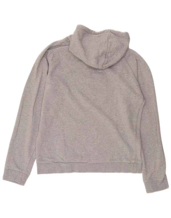 Felpa con cappuccio grafica da donna Hummel UK 18 XL Cotone chiazzato grigio