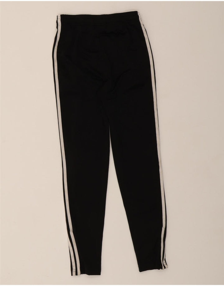 ADIDAS Boys Tracksuit Trousers 11-12 Years  Black Polyester Vintage Adidas and Second-Hand Adidas from Messina Hembry 
