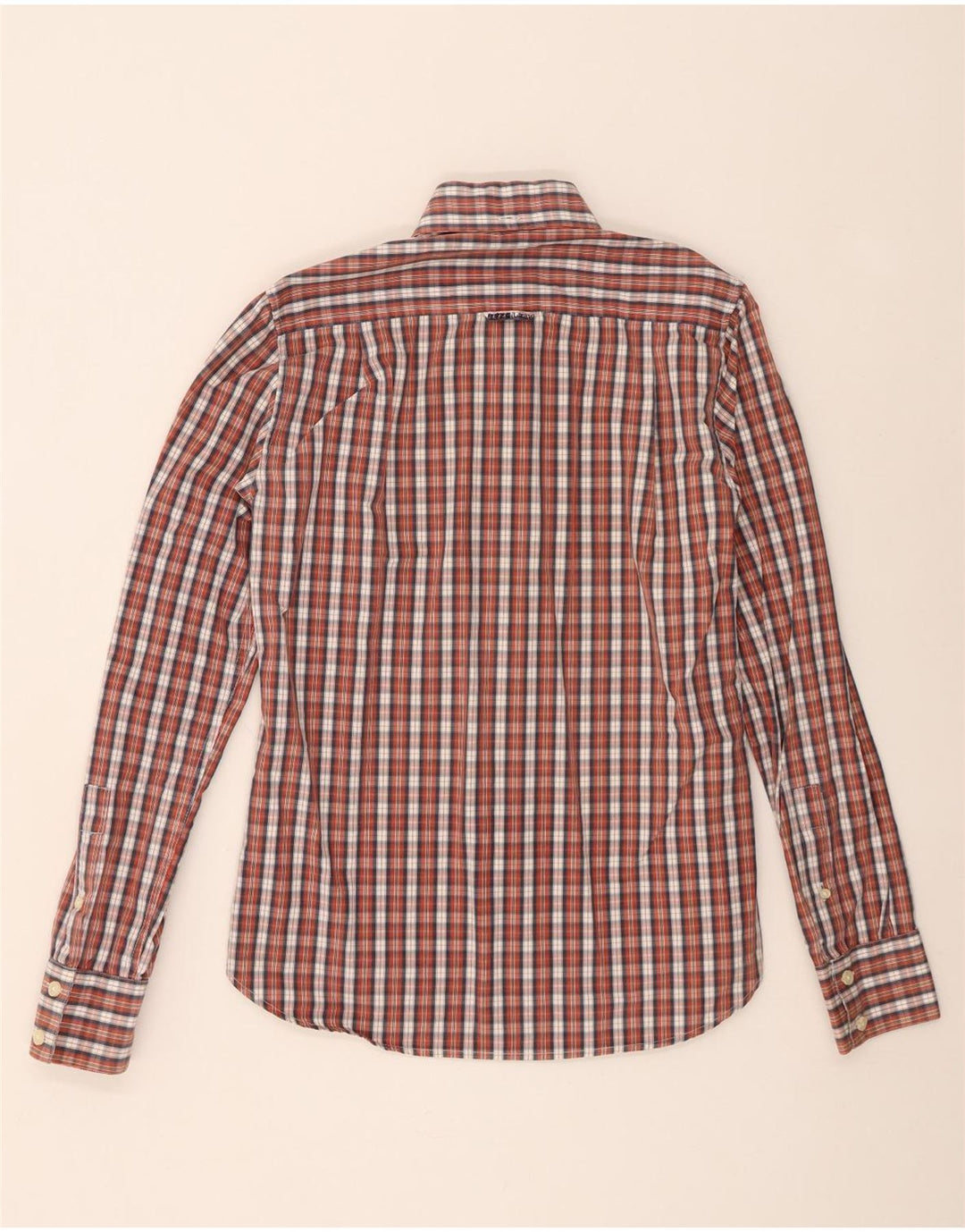 Superdry Mens Shirt Medium Multicoloured Check Cotton