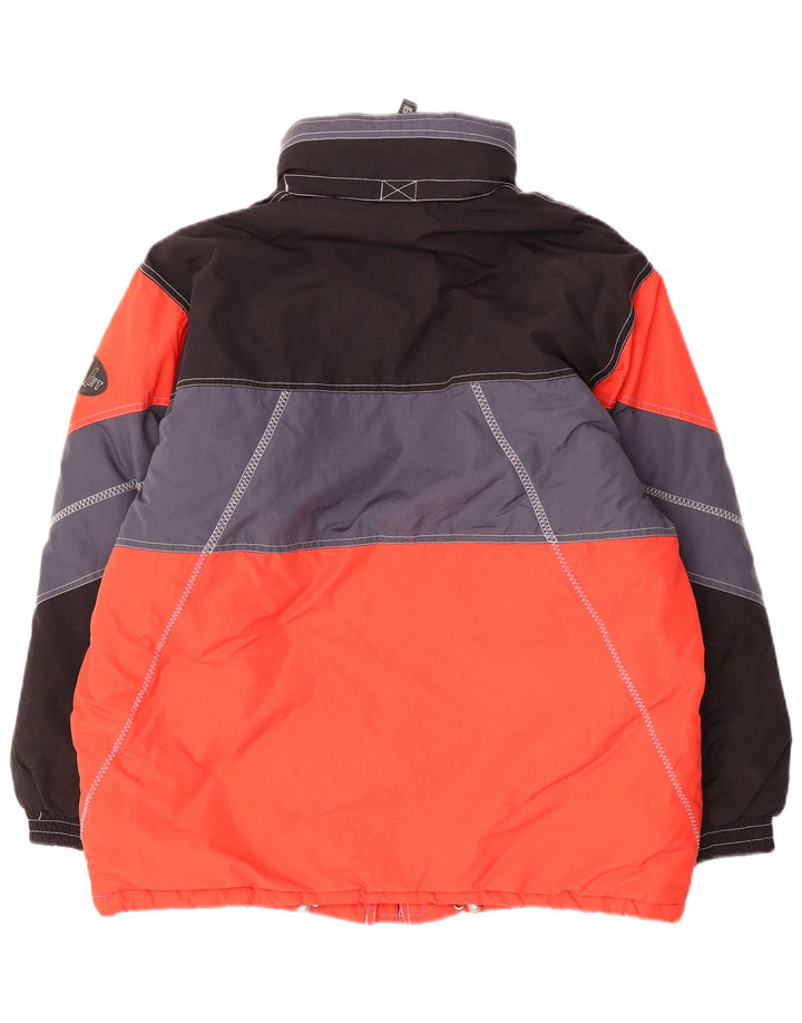 Brugi Mens Ski Jacket UK 44 2XL Red Colourblock Polyamide