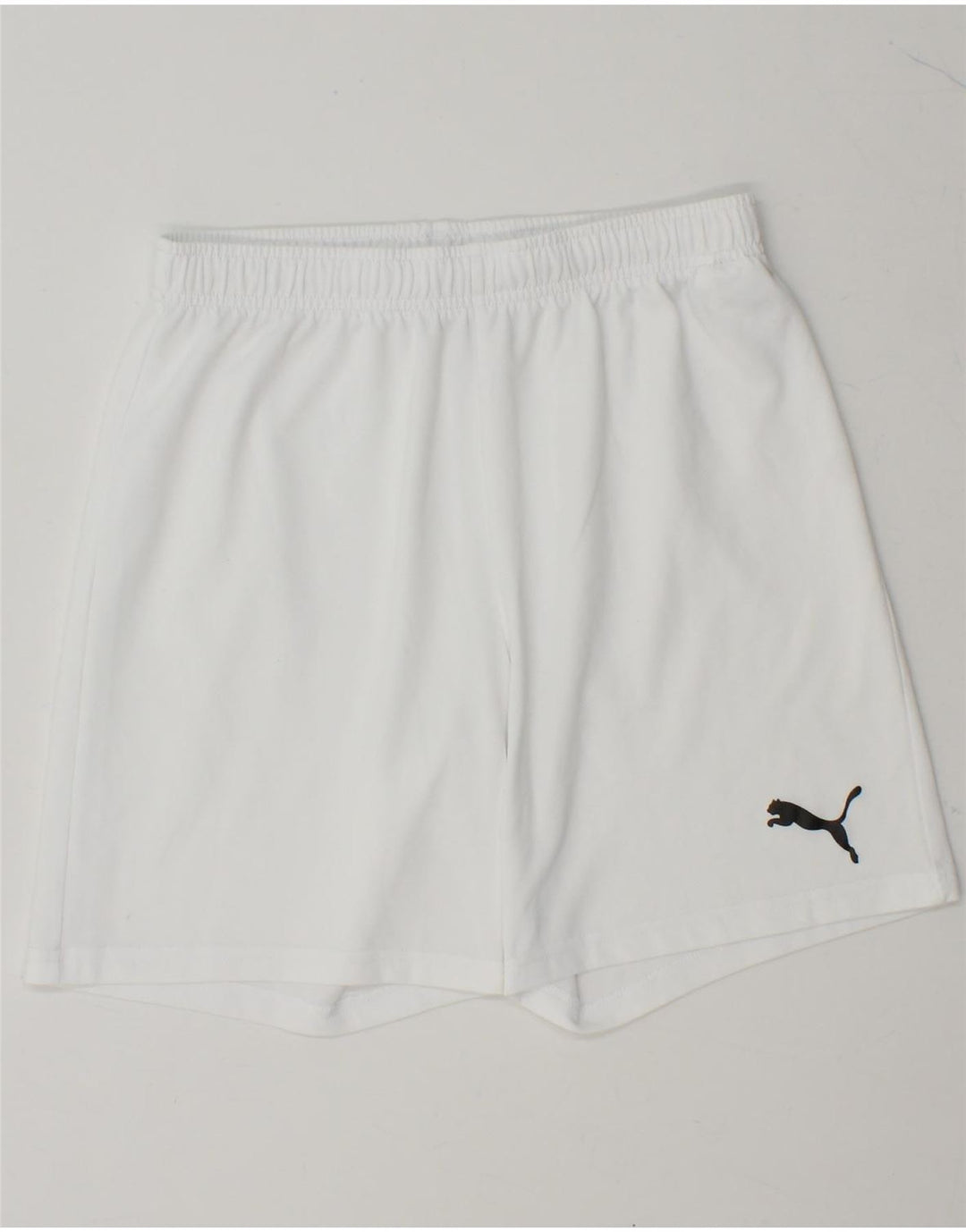 PUMA Boys Sport Shorts 15-16 Years  White Polyester Vintage Puma and Second-Hand Puma from Messina Hembry 