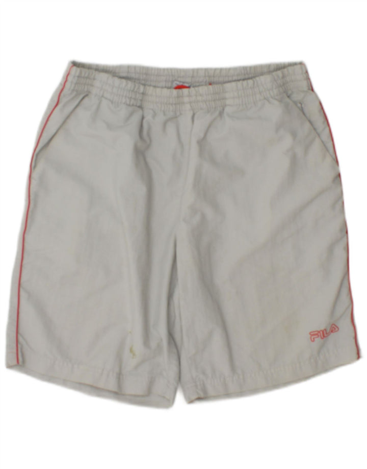 Fila Mens Sport Shorts IT 50 Medium  Blue Polyamide
