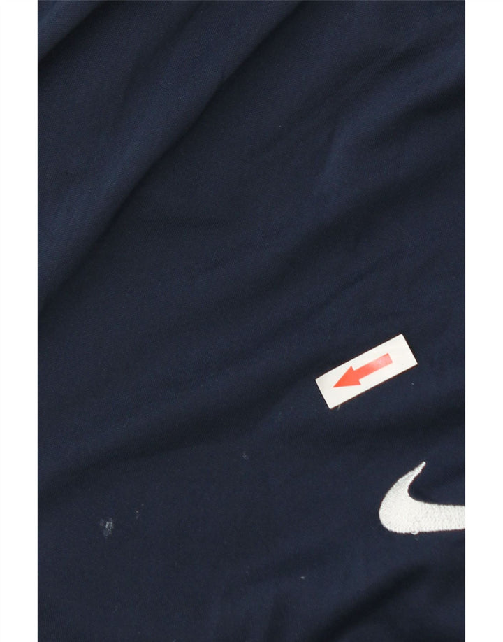 Nike Mens Dri Fit Tracksuit Trousers XL  Navy Blue Polyester