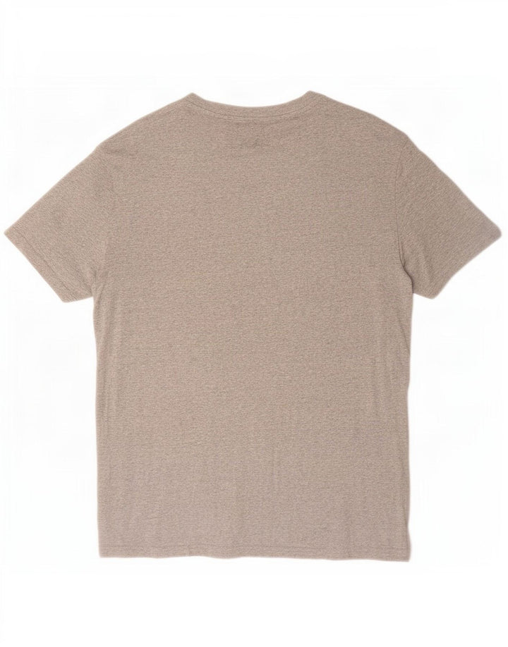 Tommy Hilfiger Herre grafisk T-shirt top mellemgrå bomuld