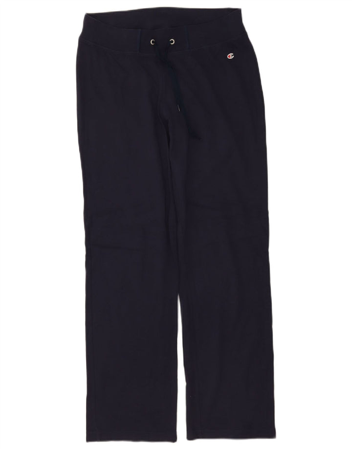 Champion Womens Tracksuit Trousers UK 14 Medium  Navy Blue