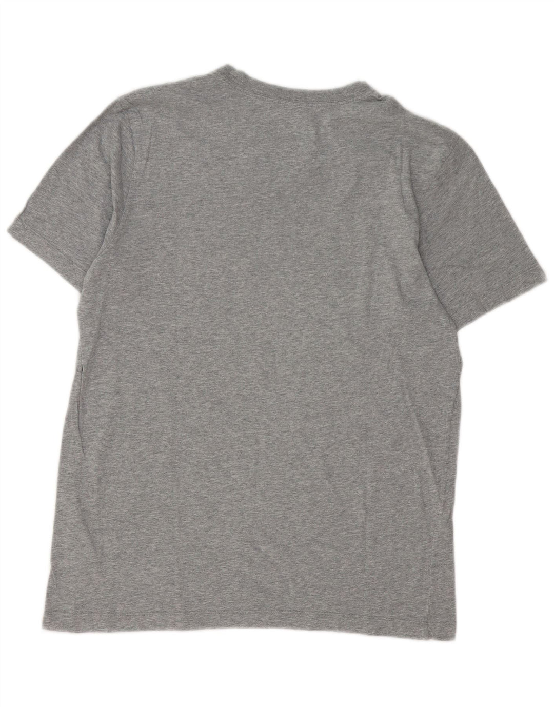 Nike Mens Graphic T-Shirt Top Medium Grey Flecked Cotton