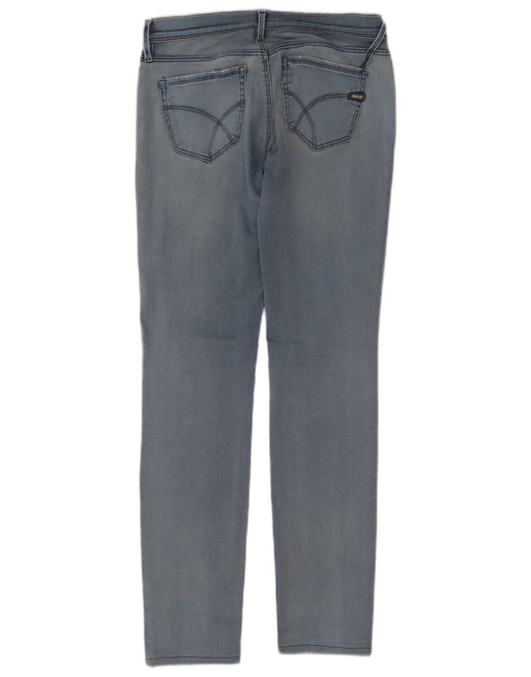 Gas Womens Jegging Skinny Jeans W25 L32 Blue Cotton