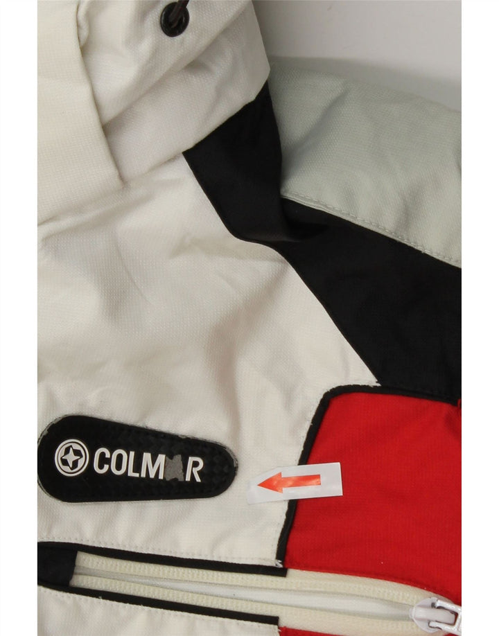 Colmar Skijakke med hætte til kvinder EU 38 Medium White Colourblock