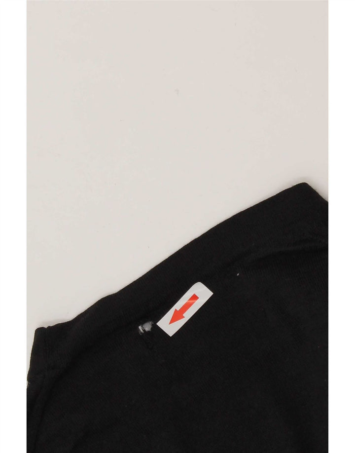 Maglione maglione a collo alto da donna Marks & Spencer UK 10 piccolo nero