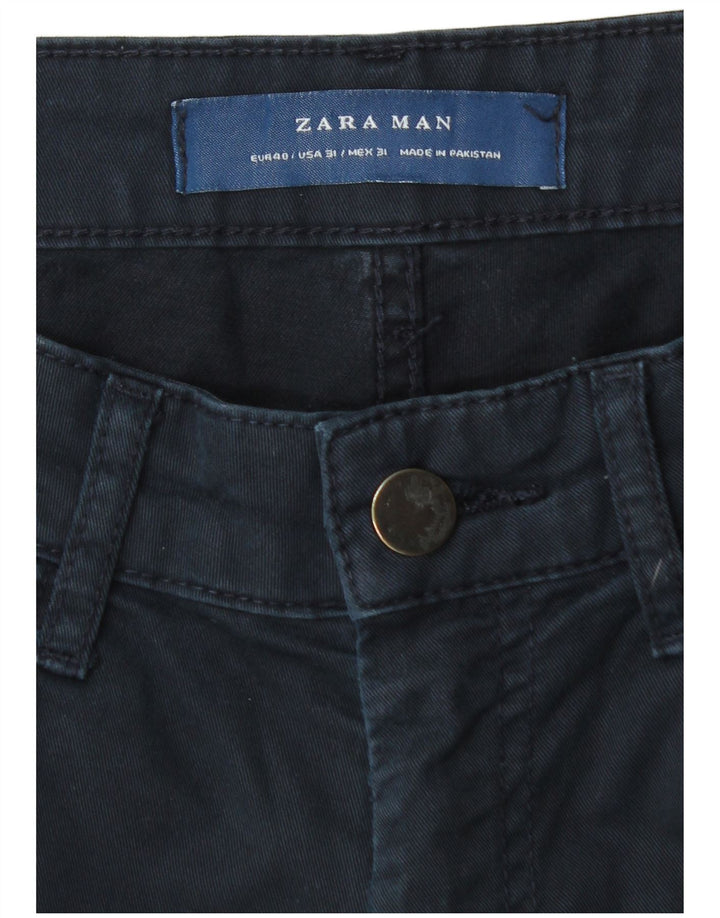 Zara Mens Slim Jeans EU 40 Medium W31 L29 Navy Blue