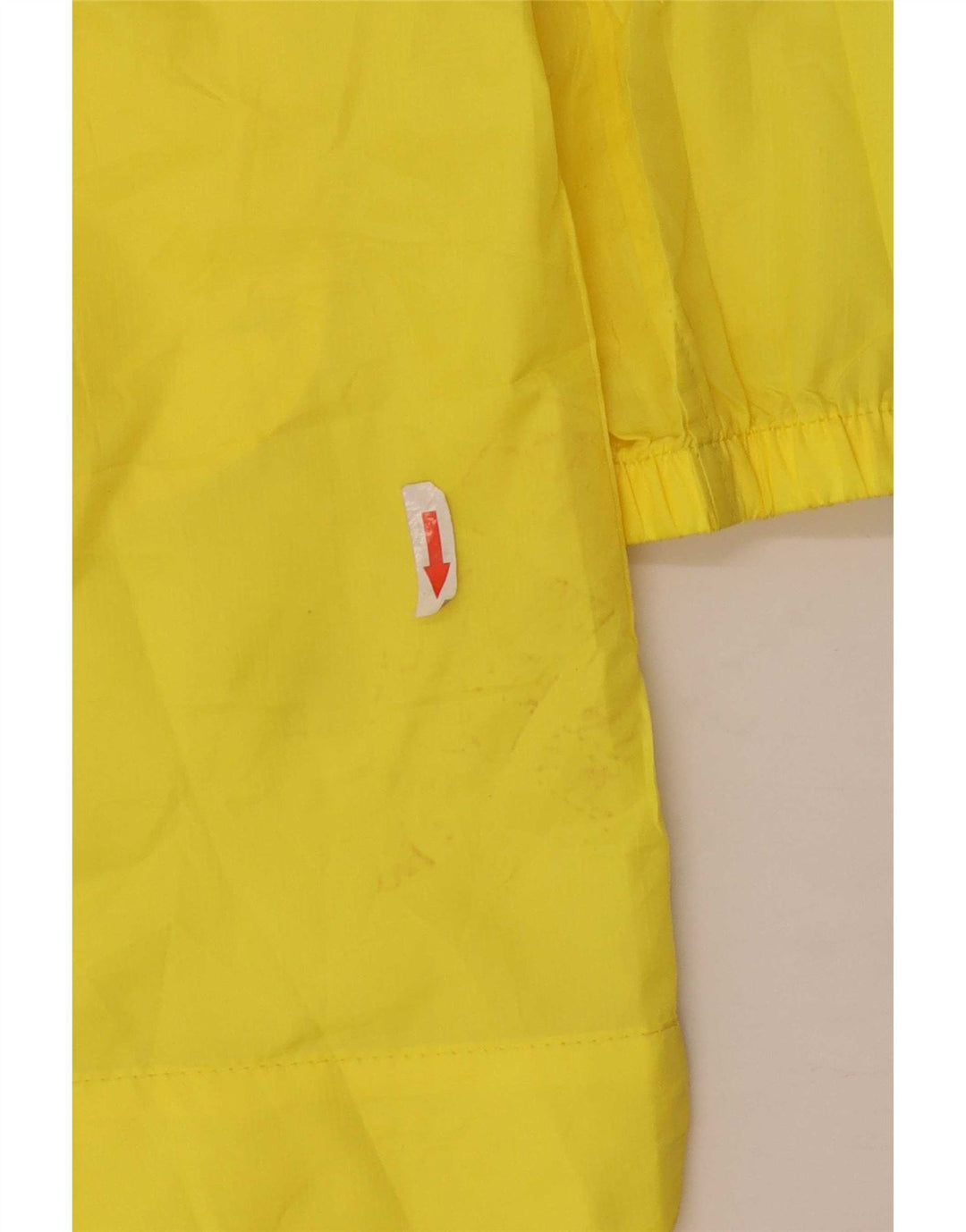 Marks & Spencer Damen-Regenmantel mit Kapuze, UK 10, Größe S, Gelb, Polyester