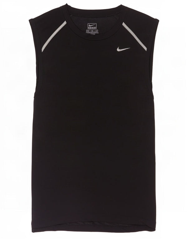 Nike Jungen Weste Top 13-14 Jahre Schwarz