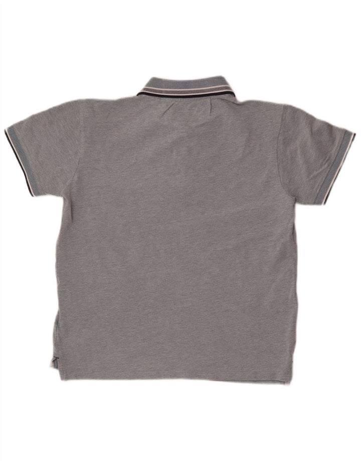 Polo Penguin da uomo vestibilità regolare in cotone grigio medio