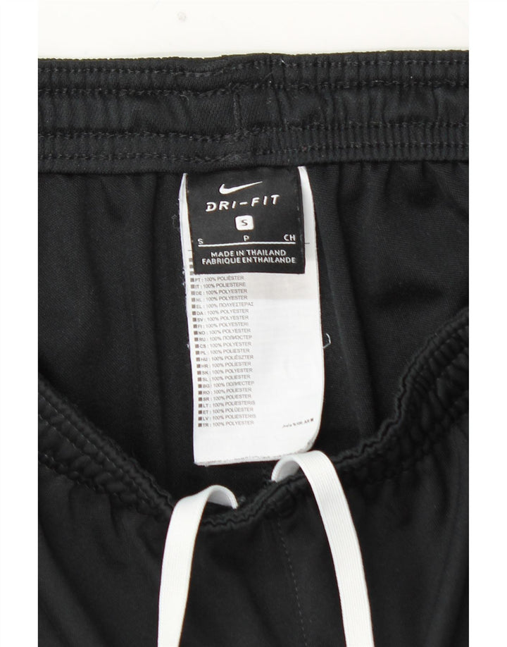 Pantaloni da tuta da uomo NIKE Dri Fit piccoli in poliestere nero
