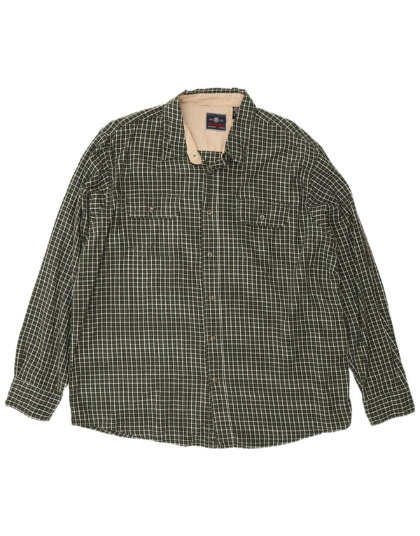 Wrangler muška flanelska košulja XL zeleni karirani