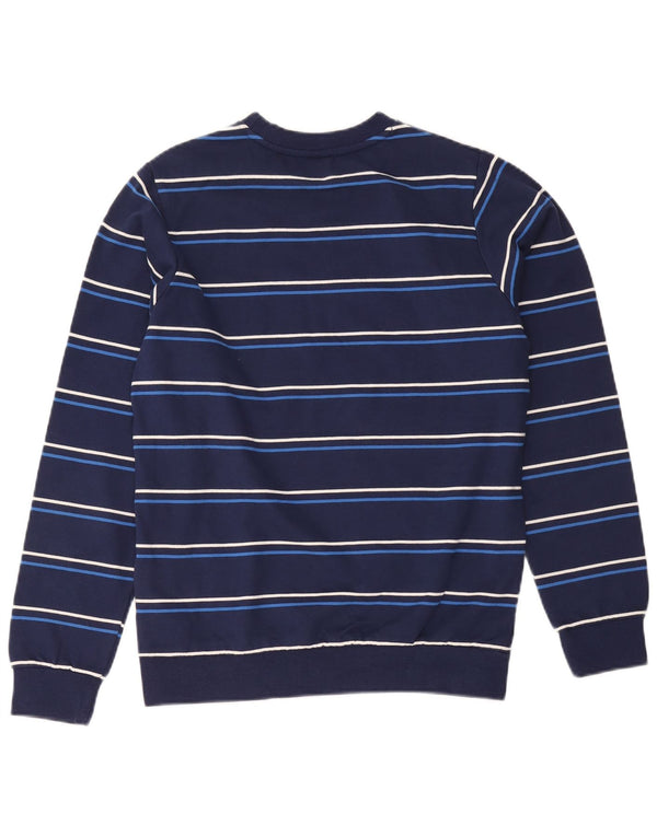 Nautica Boys Sweatshirt džemper 13-14 godina tamnoplavi pamuk na pruge