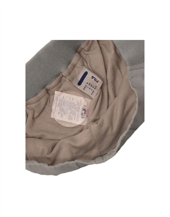 FILA Womens Full Tracksuit UK 14 Medium  Grey Polyester Vintage Fila and Second-Hand Fila from Messina Hembry 