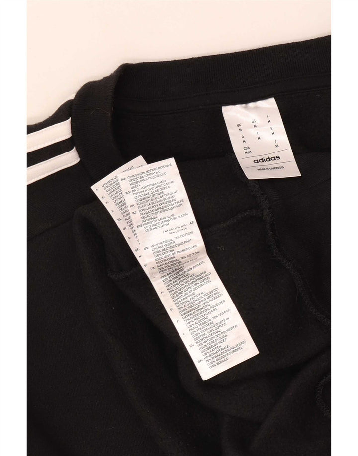 Adidas muška majica srednje veličine, crni pamuk