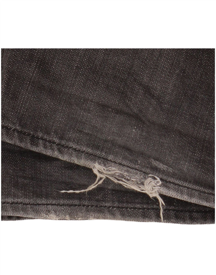 Gap Mens Straight Jeans W36 L34 Grey Flecked Cotton
