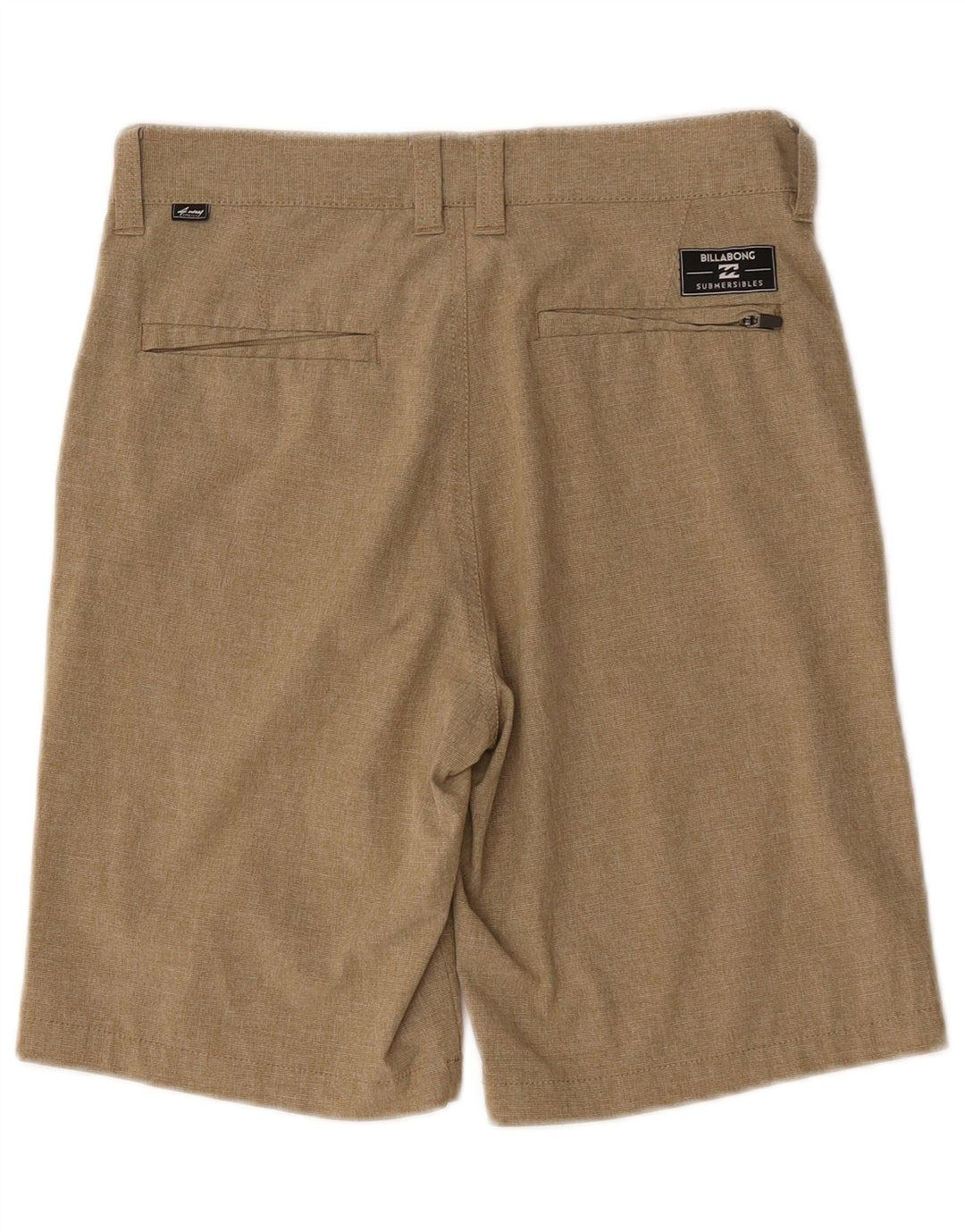 Billabong Mens Chino Shorts W28 Small Khaki Polyester