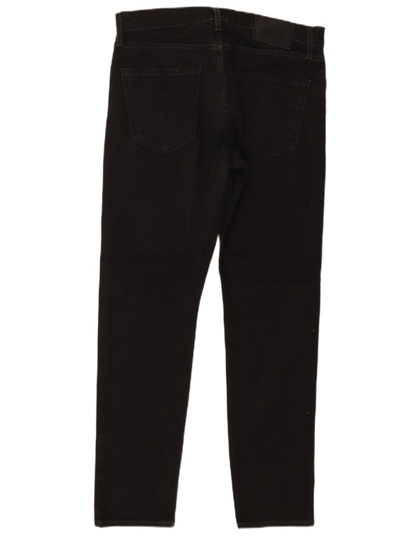 Levi's Mens 512 Slim Tapered Jeans W32 L30 Black Cotton
