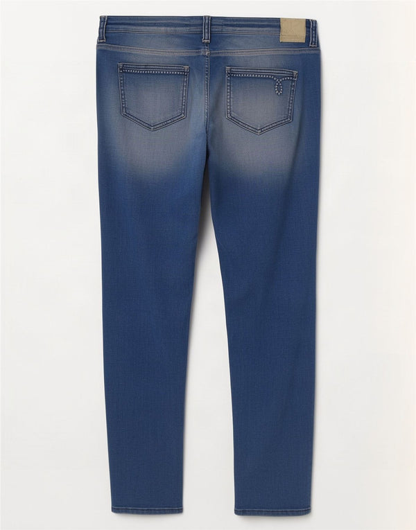 Calvin Klein Womens Kate Skinny Jeans W32 L32 Blue Cotton
