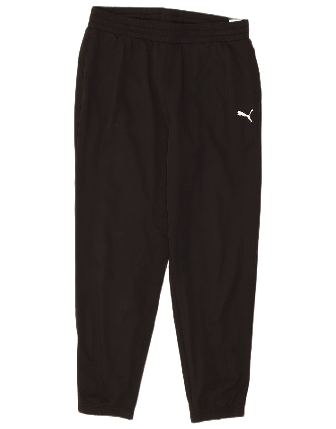 Calça de treino masculina PUMA joggers poliéster preto médio