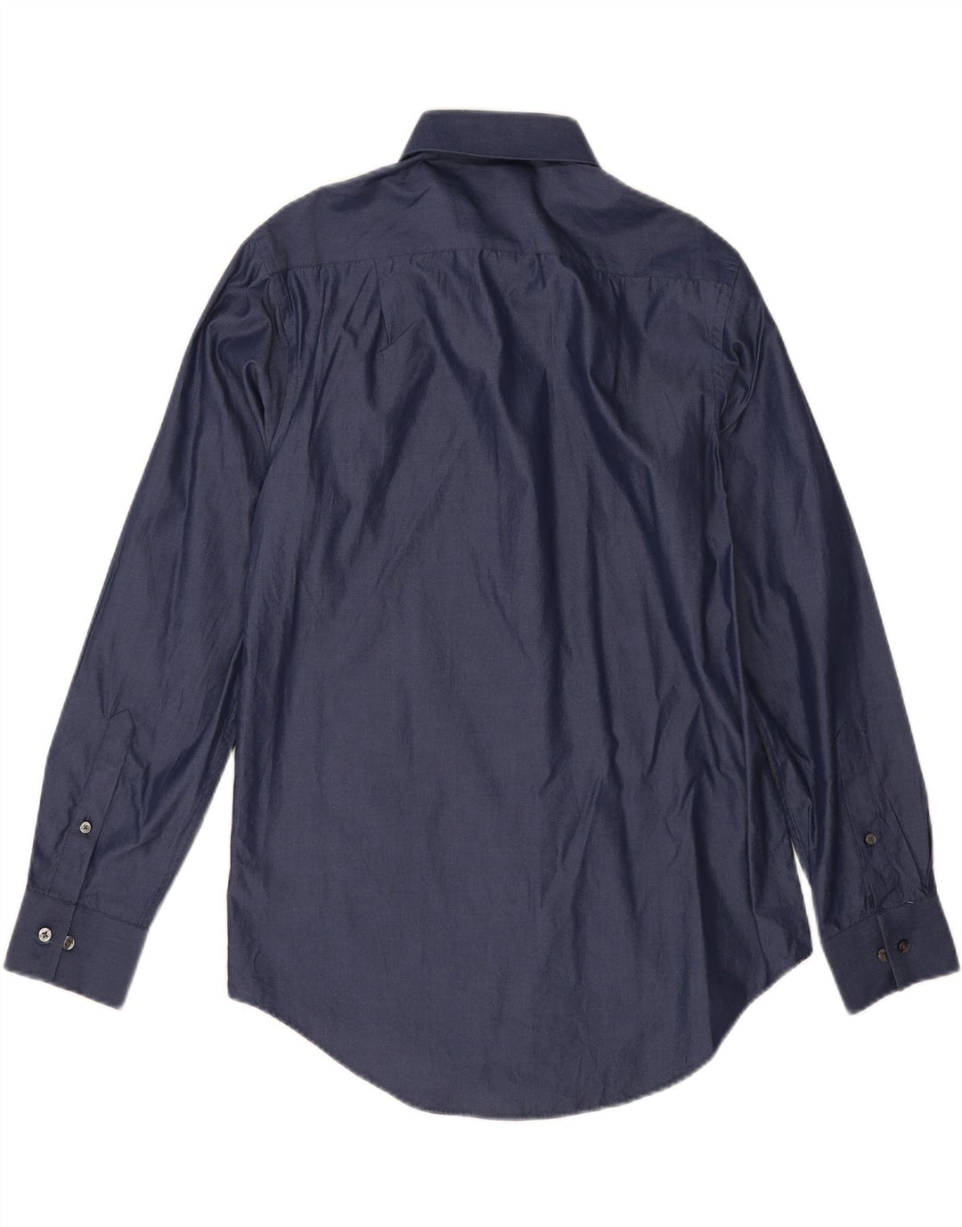 Calvin Klein Mens Slim Fit Shirt Large Navy Blue